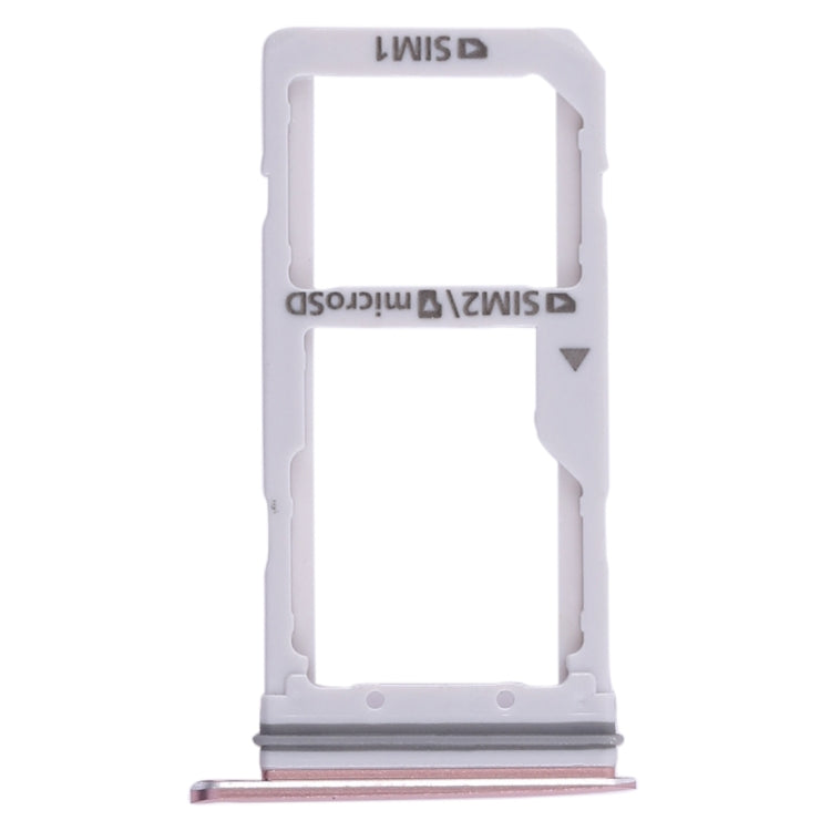 For Galaxy S7 Edge 2 SIM Card Tray / Micro SD Card Tray (Pink) - Card Tray by buy2fix | Online Shopping UK | buy2fix