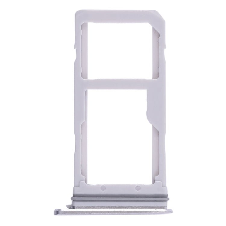 For Galaxy S7 Edge 2 SIM Card Tray / Micro SD Card Tray (White) - Card Tray by buy2fix | Online Shopping UK | buy2fix