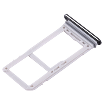 For Galaxy S8 / S8+ 2 SIM Card Tray / Micro SD Card Tray (Black) - Card Tray by buy2fix | Online Shopping UK | buy2fix