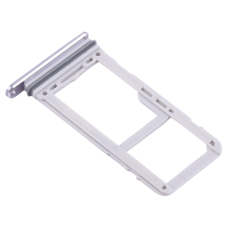 For Galaxy S8 / S8+ 2 SIM Card Tray / Micro SD Card Tray (Grey) - Card Tray by buy2fix | Online Shopping UK | buy2fix