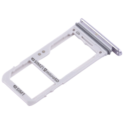 For Galaxy S8 / S8+ 2 SIM Card Tray / Micro SD Card Tray (Grey) - Card Tray by buy2fix | Online Shopping UK | buy2fix