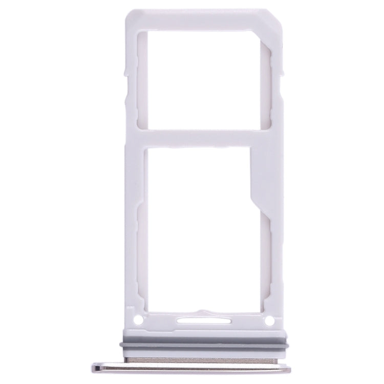 For Galaxy S8 / S8+ 2 SIM Card Tray / Micro SD Card Tray (Gold) - Card Tray by buy2fix | Online Shopping UK | buy2fix