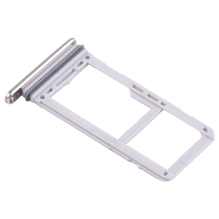 For Galaxy S8 / S8+ 2 SIM Card Tray / Micro SD Card Tray (Gold) - Card Tray by buy2fix | Online Shopping UK | buy2fix