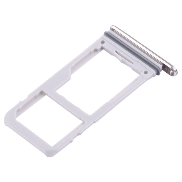 For Galaxy S8 / S8+ 2 SIM Card Tray / Micro SD Card Tray (Gold) - Card Tray by buy2fix | Online Shopping UK | buy2fix