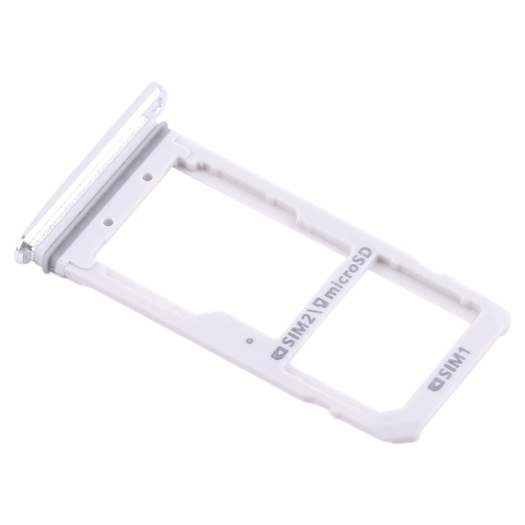 For Galaxy S7 2 SIM Card Tray / Micro SD Card Tray (White) - Card Tray by buy2fix | Online Shopping UK | buy2fix