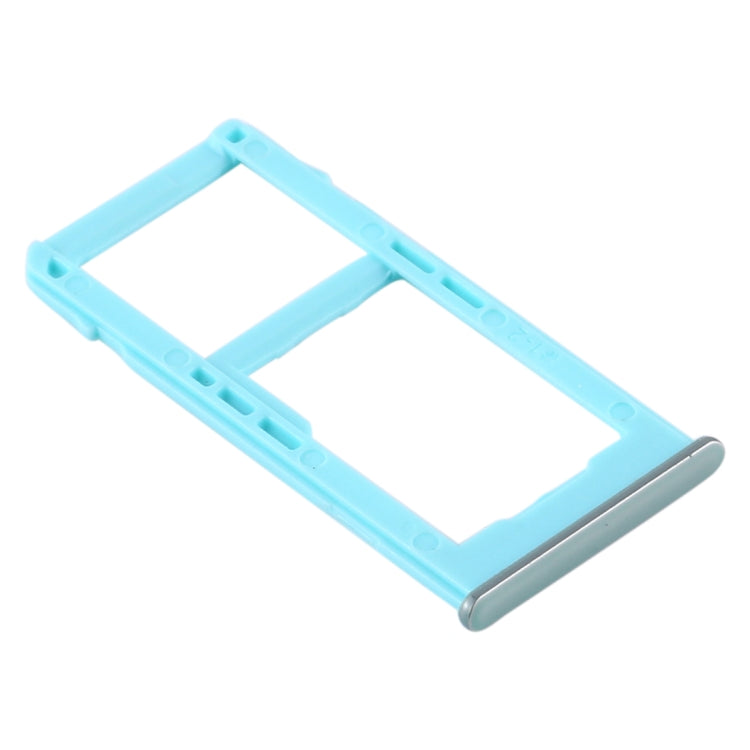For Samsung Galaxy A60 SIM Card Tray + SIM Card Tray / Micro SD Card Tray (Baby Blue) - Card Tray by buy2fix | Online Shopping UK | buy2fix