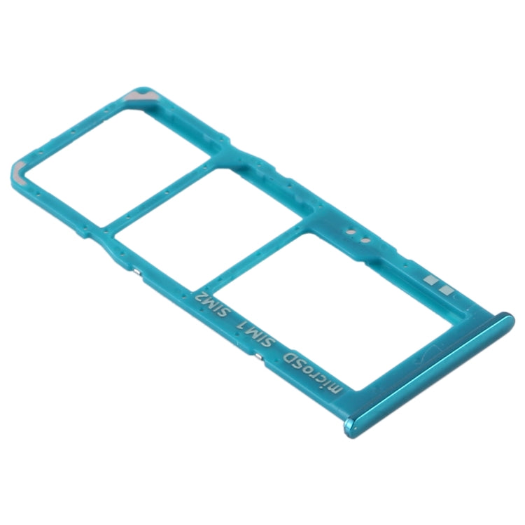 For Samsung Galaxy A30s SIM Card Tray + SIM Card Tray + Micro SD Card Tray (Green) - Card Tray by buy2fix | Online Shopping UK | buy2fix