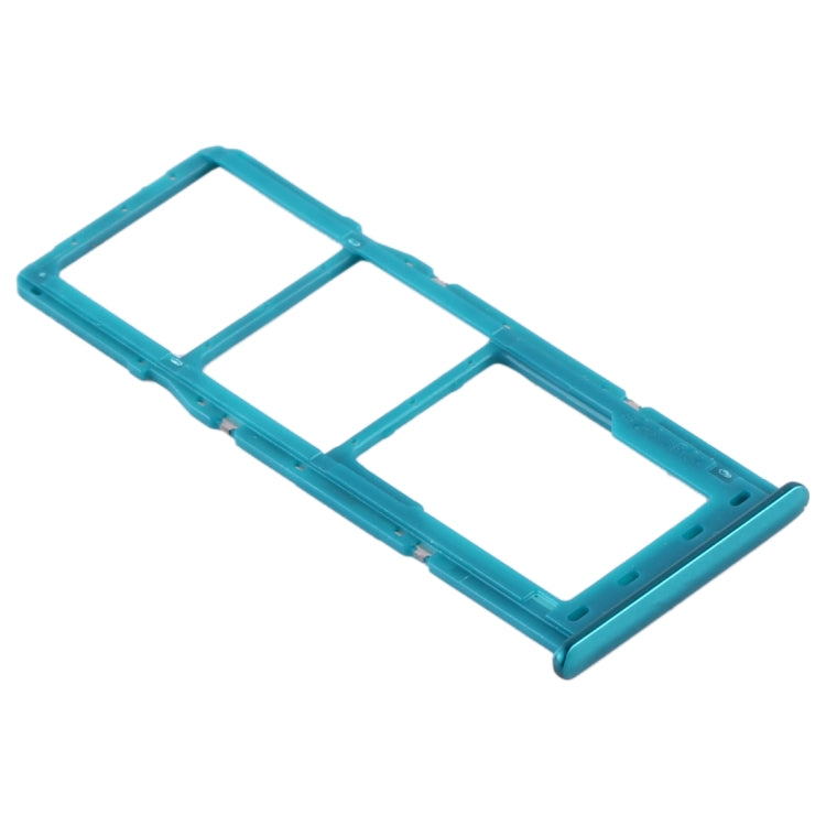 For Samsung Galaxy A30s SIM Card Tray + SIM Card Tray + Micro SD Card Tray (Green) - Card Tray by buy2fix | Online Shopping UK | buy2fix