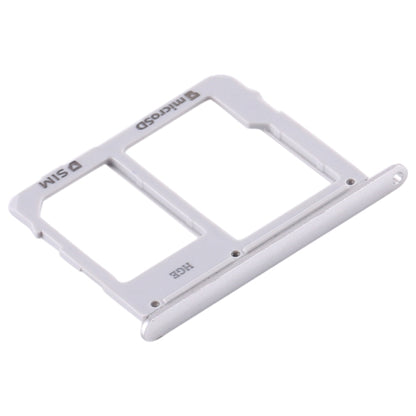 For Samsung Galaxy Tab S5e SM-T725 SIM Card Tray + Micro SD Card Tray (Silver) - Card Tray by buy2fix | Online Shopping UK | buy2fix