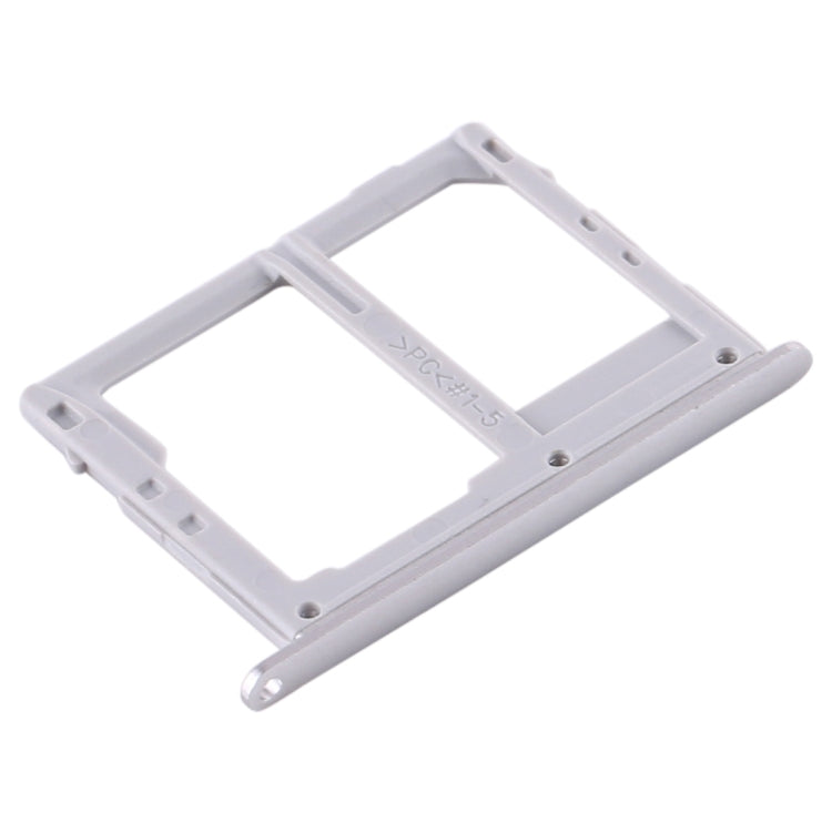 For Samsung Galaxy Tab S5e SM-T725 SIM Card Tray + Micro SD Card Tray (Silver) - Card Tray by buy2fix | Online Shopping UK | buy2fix