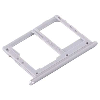 For Samsung Galaxy Tab S5e SM-T725 SIM Card Tray + Micro SD Card Tray (Silver) - Card Tray by buy2fix | Online Shopping UK | buy2fix