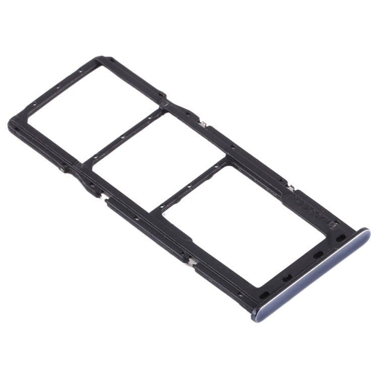 For Samsung Galaxy A71 SIM Card Tray + SIM Card Tray + Micro SD Card Tray (Black) - Card Tray by buy2fix | Online Shopping UK | buy2fix