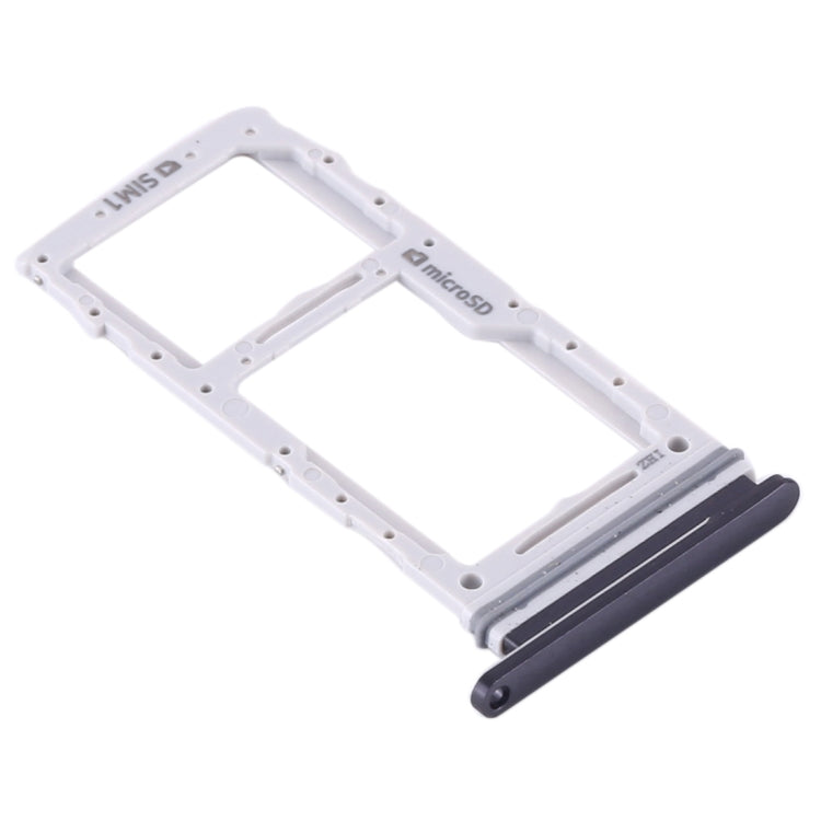 For Samsung Galaxy Note10+ SIM Card Tray + SIM Card Tray / Micro SD Card Tray (Black) - Card Tray by buy2fix | Online Shopping UK | buy2fix