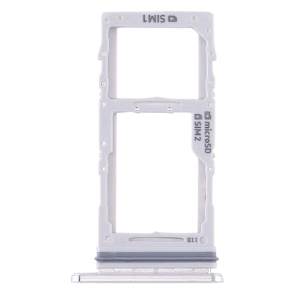 For Samsung Galaxy Note10+ SIM Card Tray + SIM Card Tray / Micro SD Card Tray (White) - Card Tray by buy2fix | Online Shopping UK | buy2fix