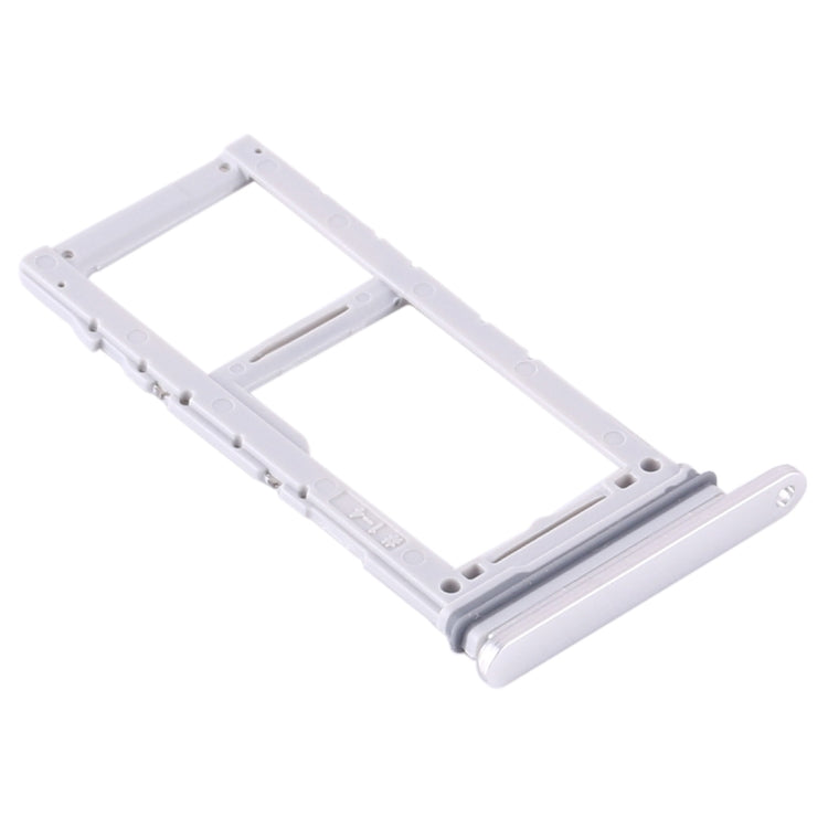 For Samsung Galaxy Note10+ SIM Card Tray + SIM Card Tray / Micro SD Card Tray (White) - Card Tray by buy2fix | Online Shopping UK | buy2fix