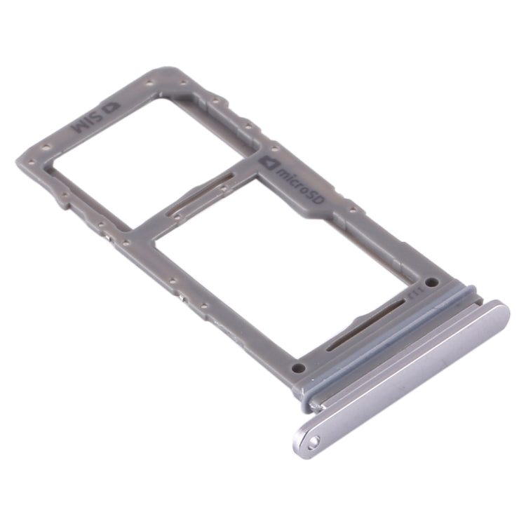 For Samsung Galaxy Note10+ SIM Card Tray / Micro SD Card Tray (Grey) - Card Tray by buy2fix | Online Shopping UK | buy2fix