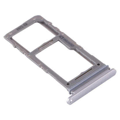 For Samsung Galaxy Note10+ SIM Card Tray / Micro SD Card Tray (Grey) - Card Tray by buy2fix | Online Shopping UK | buy2fix