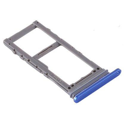 For Samsung Galaxy Note10+ SIM Card Tray / Micro SD Card Tray (Blue) - Card Tray by buy2fix | Online Shopping UK | buy2fix