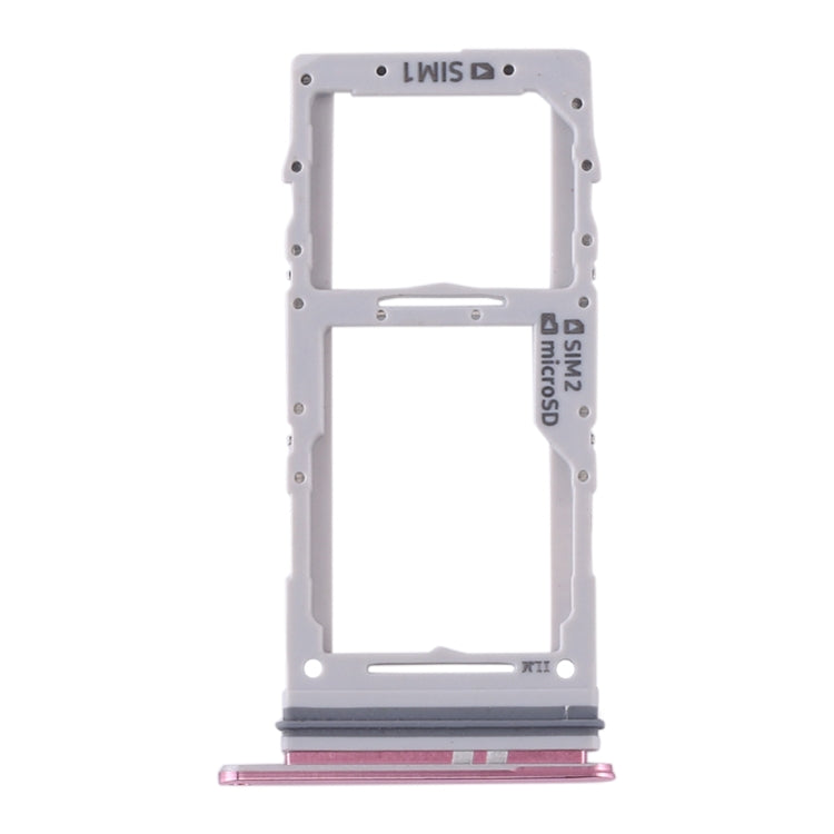 For Samsung Galaxy S20+ / Galaxy S20 Ultra SIM Card Tray + SIM Card Tray / Micro SD Card Tray (Pink) - Card Tray by buy2fix | Online Shopping UK | buy2fix