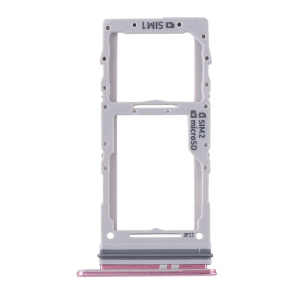 For Samsung Galaxy S20+ / Galaxy S20 Ultra SIM Card Tray + SIM Card Tray / Micro SD Card Tray (Pink) - Card Tray by buy2fix | Online Shopping UK | buy2fix