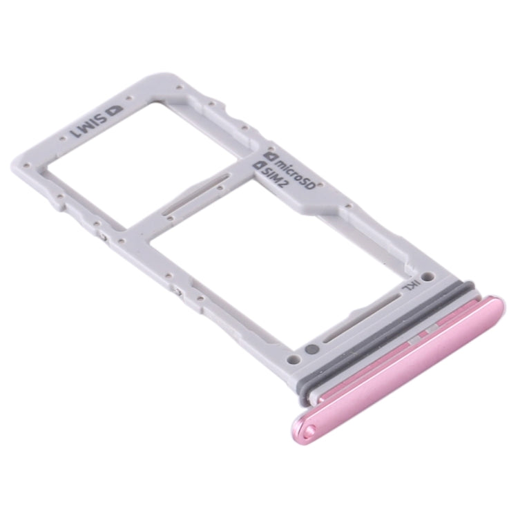 For Samsung Galaxy S20+ / Galaxy S20 Ultra SIM Card Tray + SIM Card Tray / Micro SD Card Tray (Pink) - Card Tray by buy2fix | Online Shopping UK | buy2fix