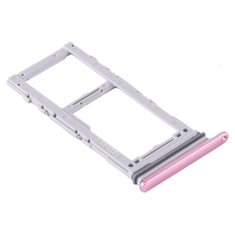 For Samsung Galaxy S20+ / Galaxy S20 Ultra SIM Card Tray + SIM Card Tray / Micro SD Card Tray (Pink) - Card Tray by buy2fix | Online Shopping UK | buy2fix