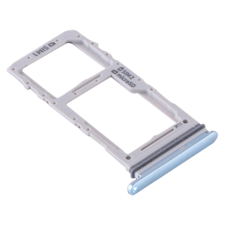 For Samsung Galaxy S20+ / Galaxy S20 Ultra SIM Card Tray + SIM Card Tray / Micro SD Card Tray (Blue) - Card Tray by buy2fix | Online Shopping UK | buy2fix