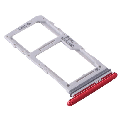 For Samsung Galaxy S20+ / Galaxy S20 Ultra SIM Card Tray + SIM Card Tray / Micro SD Card Tray (Red) - Card Tray by buy2fix | Online Shopping UK | buy2fix