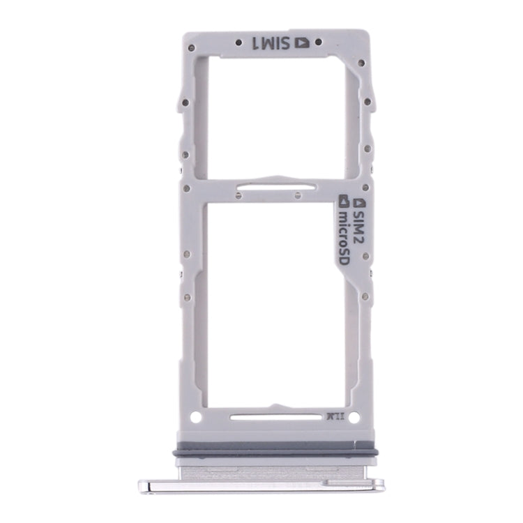 For Samsung Galaxy S20+ / Galaxy S20 Ultra SIM Card Tray + SIM Card Tray / Micro SD Card Tray (White) - Card Tray by buy2fix | Online Shopping UK | buy2fix