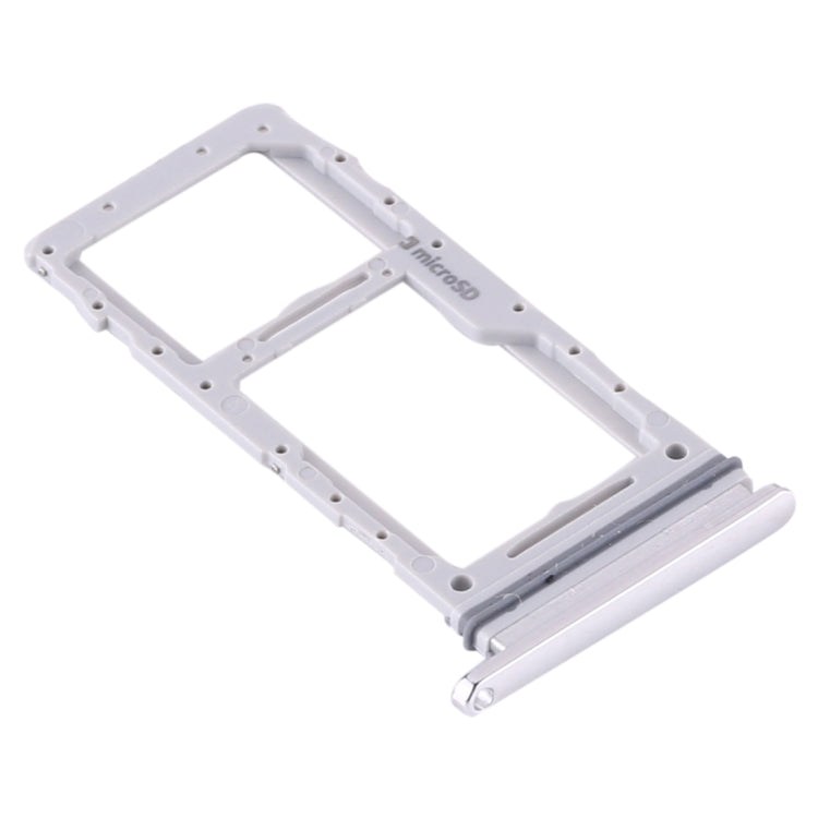 For Samsung Galaxy S20+ / Galaxy S20 Ultra SIM Card Tray + SIM Card Tray / Micro SD Card Tray (White) - Card Tray by buy2fix | Online Shopping UK | buy2fix