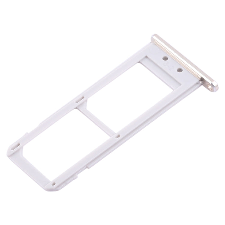For Galaxy S6 Edge plus / S6 Edge+ 2 SIM Card Tray (Gold) - Card Tray by buy2fix | Online Shopping UK | buy2fix