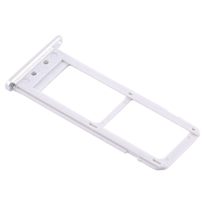 For Galaxy S6 Edge plus / S6 Edge+ 2 SIM Card Tray (Silver) - Card Tray by buy2fix | Online Shopping UK | buy2fix