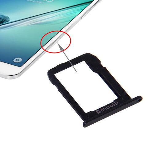For Galaxy Tab S2 8.0 / T715 Micro SD Card Tray (Black) - Card Tray by buy2fix | Online Shopping UK | buy2fix