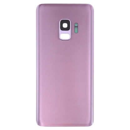 For Galaxy S9 Battery Back Cover with Camera Lens (Purple) - Back Cover by buy2fix | Online Shopping UK | buy2fix
