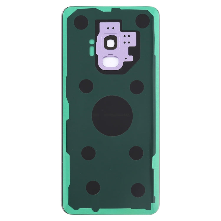 For Galaxy S9 Battery Back Cover with Camera Lens (Purple) - Back Cover by buy2fix | Online Shopping UK | buy2fix