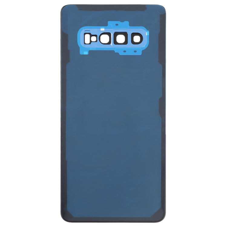 For Galaxy S10+ Battery Back Cover with Camera Lens (Blue) - Back Cover by buy2fix | Online Shopping UK | buy2fix