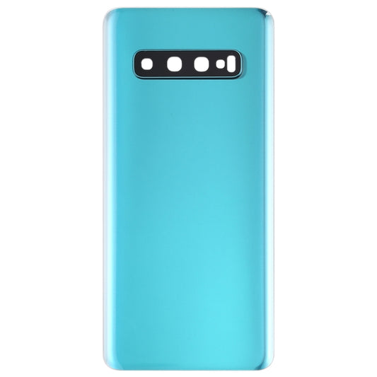 For Galaxy S10 Battery Back Cover with Camera Lens (Green) - Back Cover by buy2fix | Online Shopping UK | buy2fix