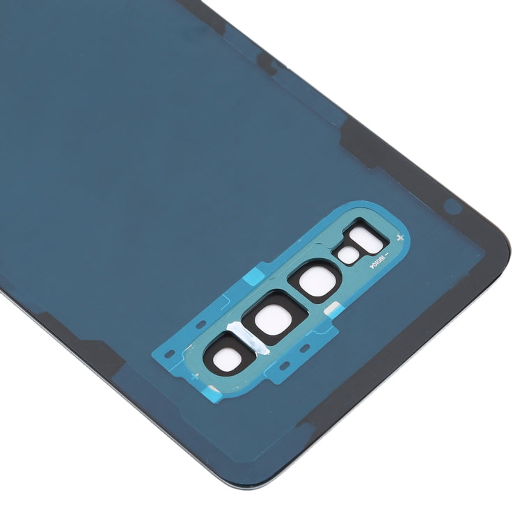 For Galaxy S10 Battery Back Cover with Camera Lens (Green) - Back Cover by buy2fix | Online Shopping UK | buy2fix