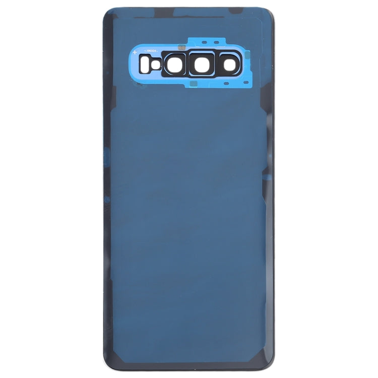 For Galaxy S10 Battery Back Cover with Camera Lens (Blue) - Back Cover by buy2fix | Online Shopping UK | buy2fix