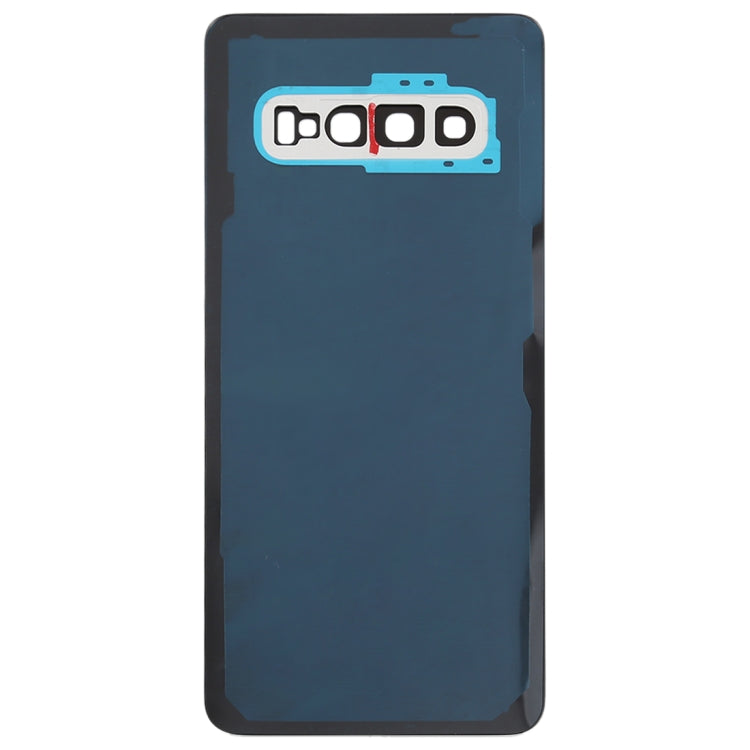 For Galaxy S10 Battery Back Cover with Camera Lens (White) - Back Cover by buy2fix | Online Shopping UK | buy2fix