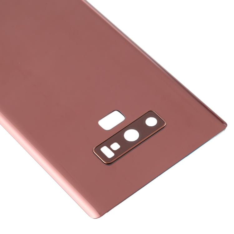 For Galaxy Note9 Battery Back Cover with Camera Lens (Gold) - Back Cover by buy2fix | Online Shopping UK | buy2fix