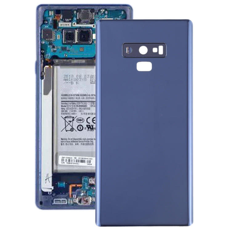 For Galaxy Note9 Battery Back Cover with Camera Lens (Blue) - Back Cover by buy2fix | Online Shopping UK | buy2fix