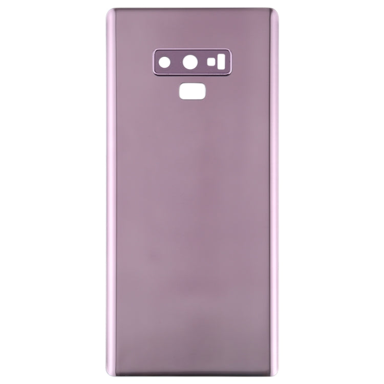 For Galaxy Note9 Battery Back Cover with Camera Lens (Purple) - Back Cover by buy2fix | Online Shopping UK | buy2fix