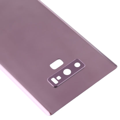 For Galaxy Note9 Battery Back Cover with Camera Lens (Purple) - Back Cover by buy2fix | Online Shopping UK | buy2fix