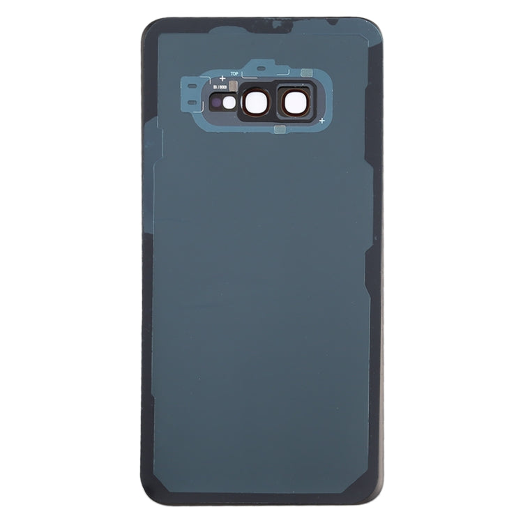 For Galaxy S10e Battery Back Cover with Camera Lens (Black) - Back Cover by buy2fix | Online Shopping UK | buy2fix
