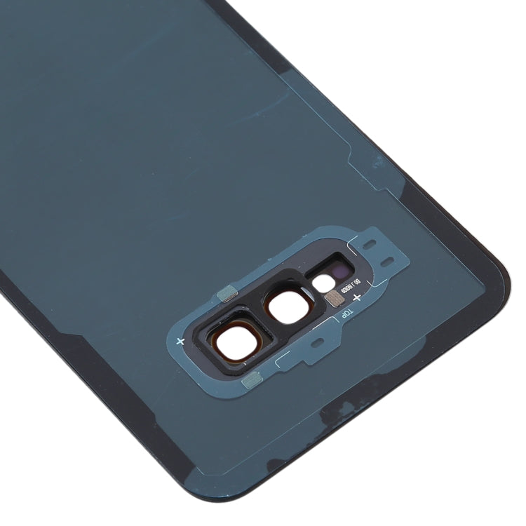 For Galaxy S10e Battery Back Cover with Camera Lens (Black) - Back Cover by buy2fix | Online Shopping UK | buy2fix
