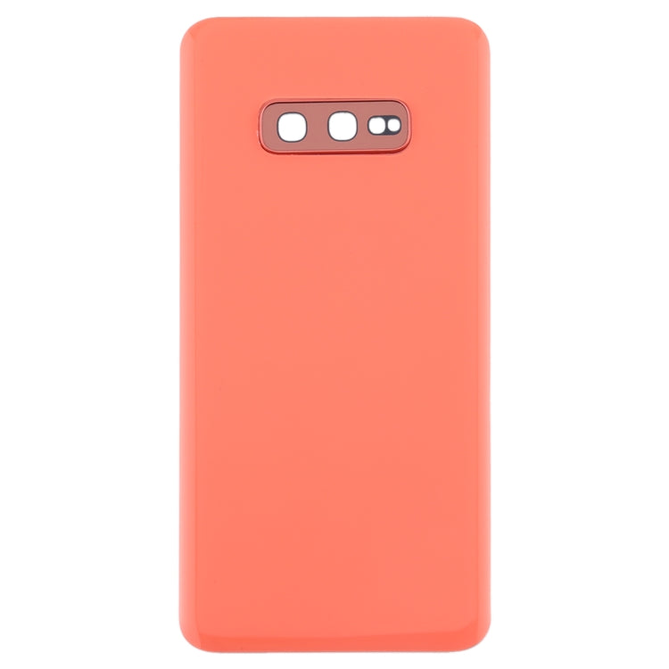 For Galaxy S10e Battery Back Cover with Camera Lens (Pink) - Back Cover by buy2fix | Online Shopping UK | buy2fix