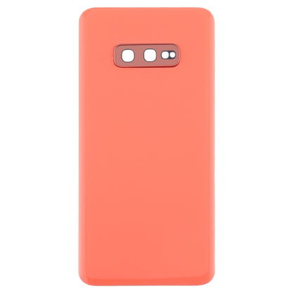 For Galaxy S10e Battery Back Cover with Camera Lens (Pink) - Back Cover by buy2fix | Online Shopping UK | buy2fix
