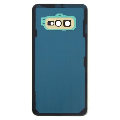 For Galaxy S10e Battery Back Cover with Camera Lens (Yellow) - Back Cover by buy2fix | Online Shopping UK | buy2fix