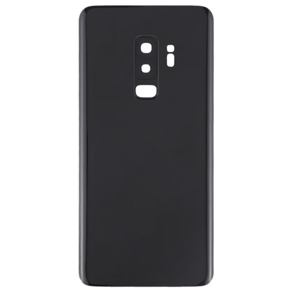 For Galaxy S9+ Battery Back Cover with Camera Lens (Black) - Back Cover by buy2fix | Online Shopping UK | buy2fix